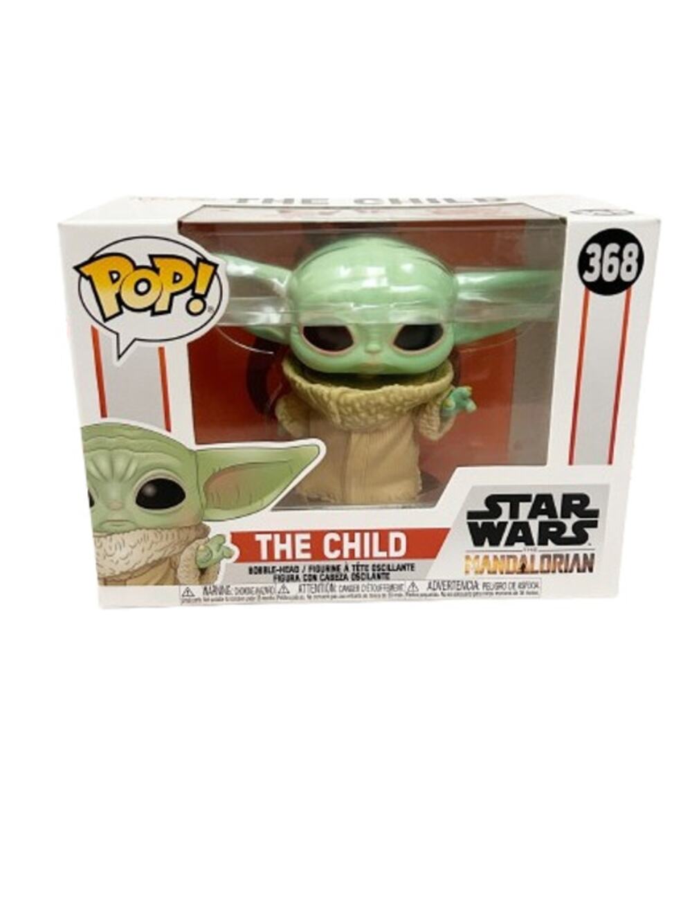 FUNKO Star Wars The Mandalorian Funko Pop The Child #368 Grogu Vinyl Figure